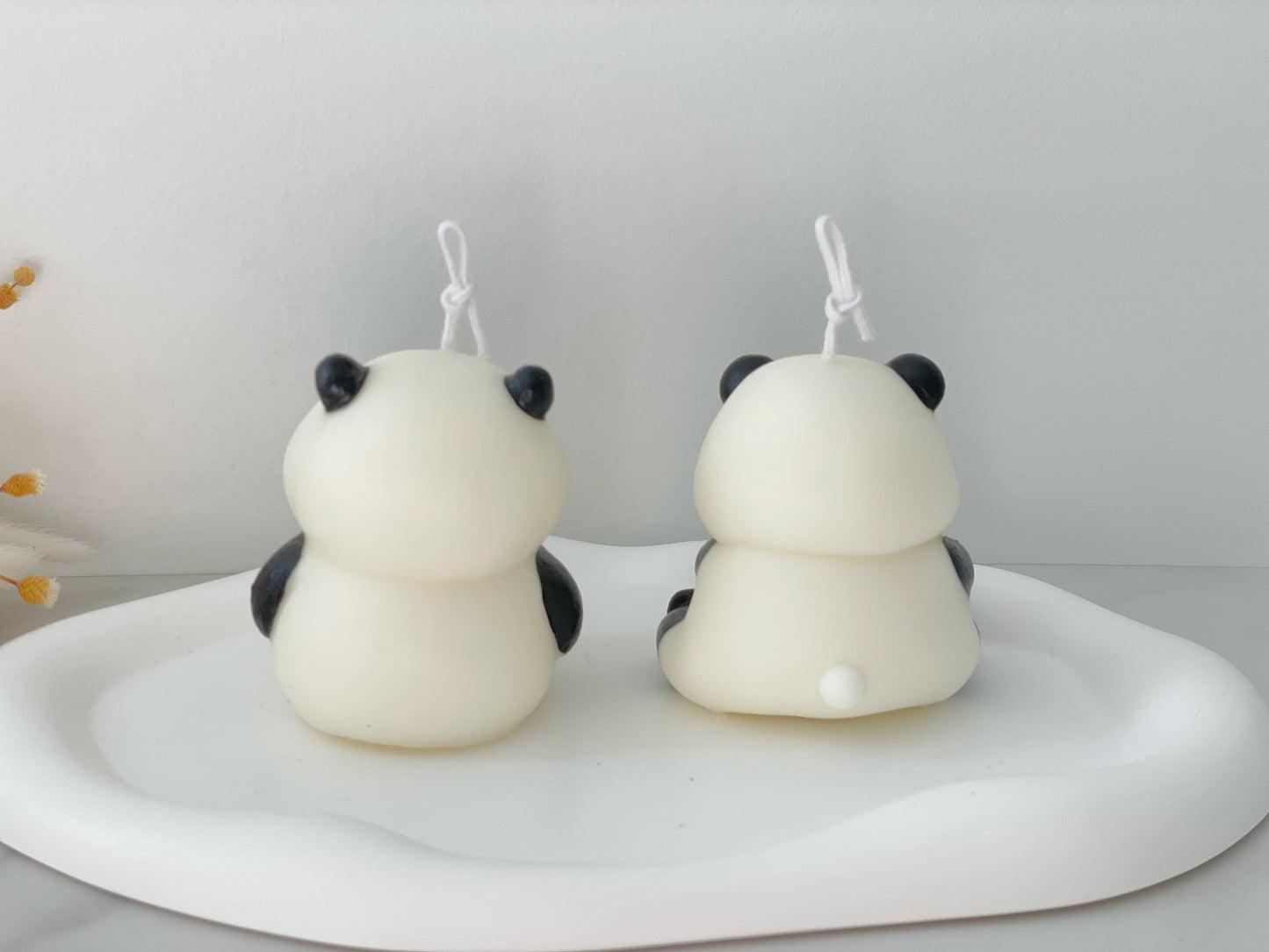 Panda Candle