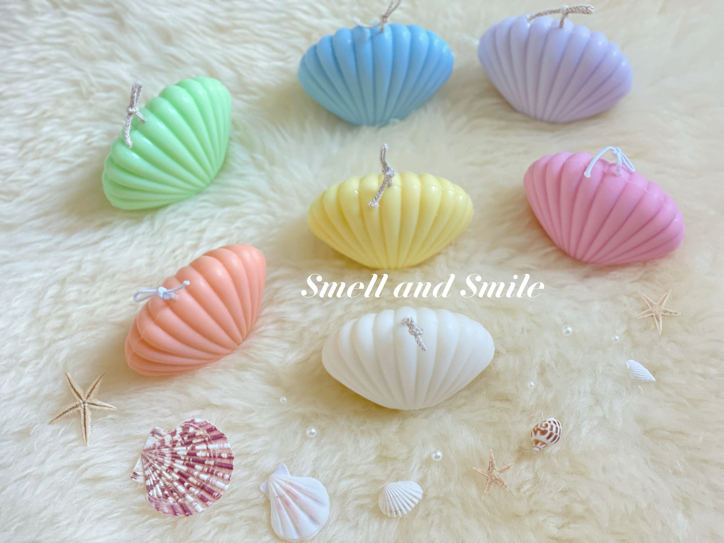 Shell Shaped Scented Candle