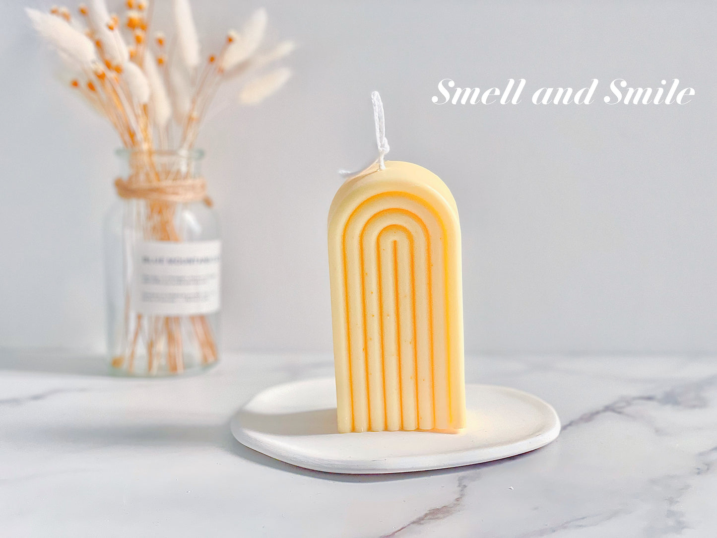 Ins Narrow Rainbow Candle