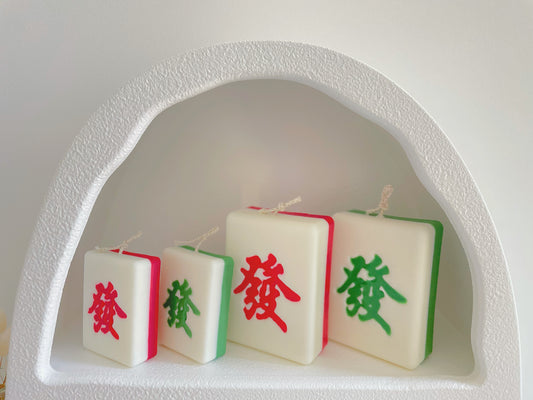 Mahjong “Getting Rich” Candle