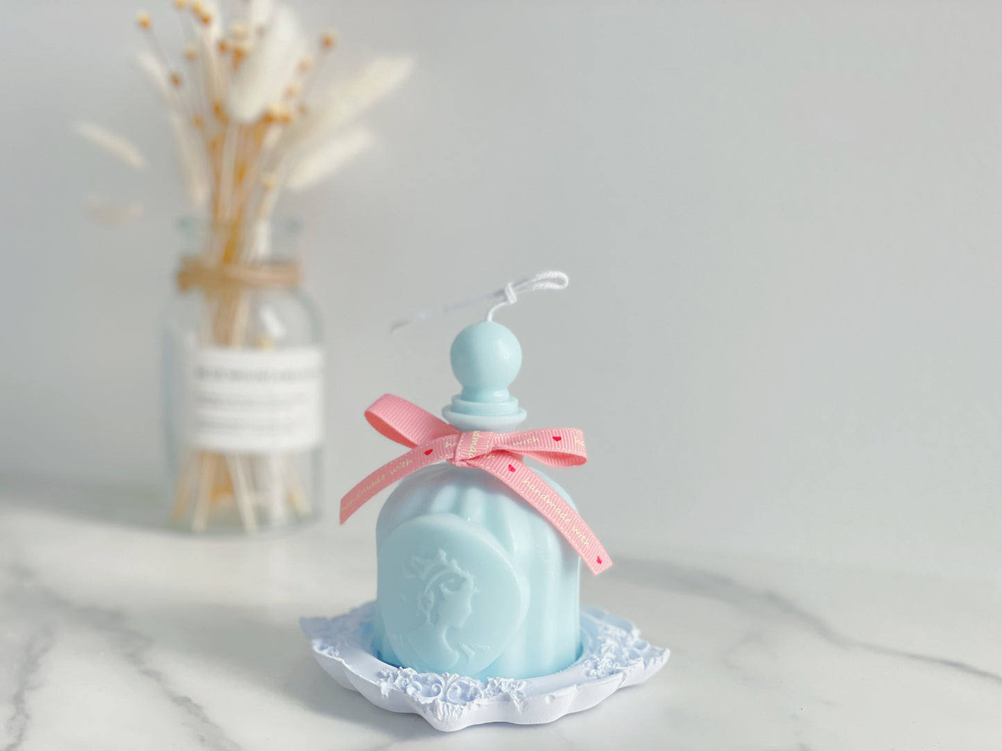 Vintage Perfume Bottle Candle