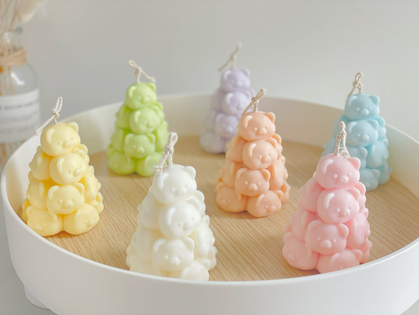 Piles of Piggy Candle