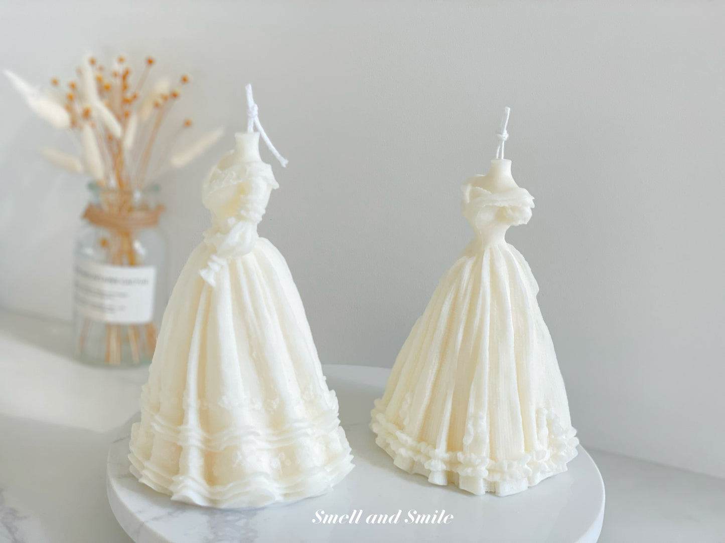Vintage Dress Candle