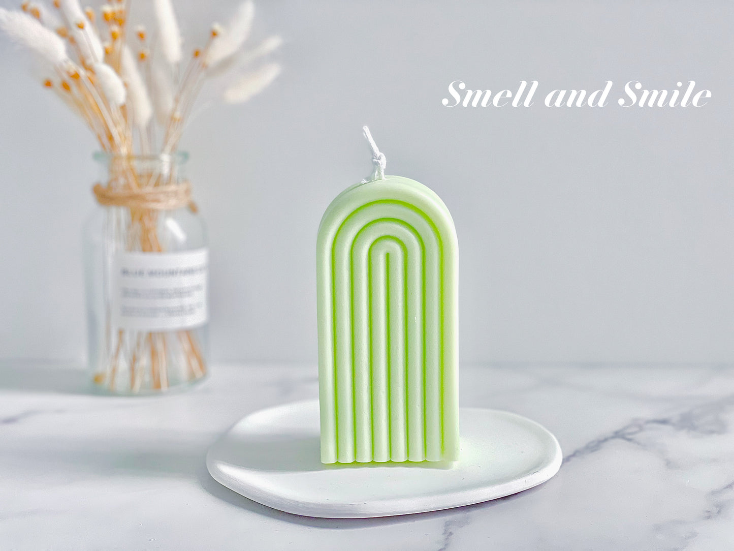 Ins Narrow Rainbow Candle