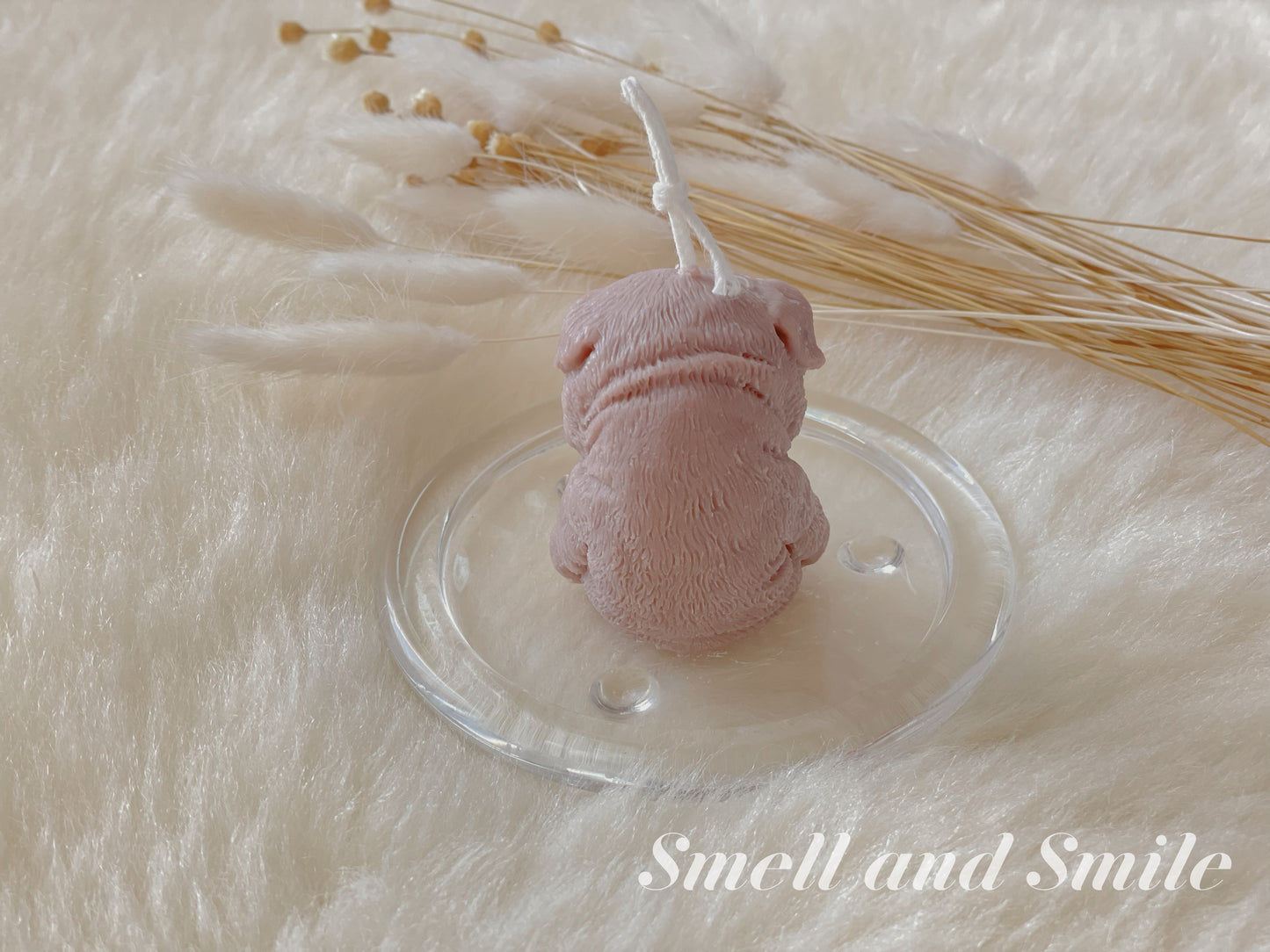 Sleepy Puppy Candle (French Bulldog/Golden Retriever)
