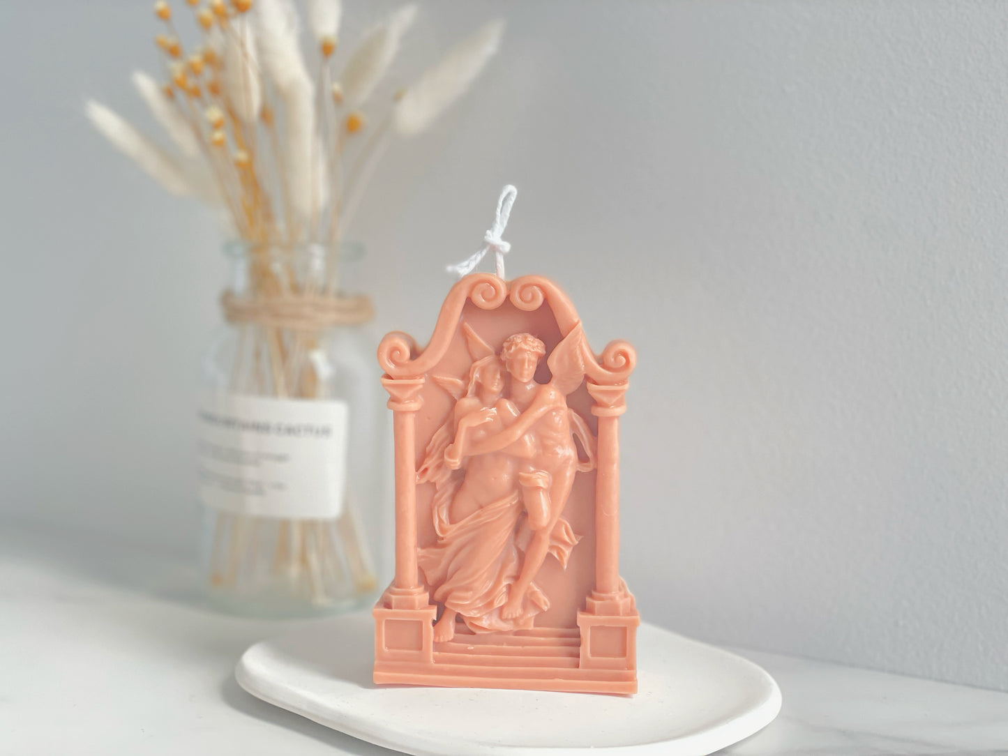 Angels Under Archway Candle