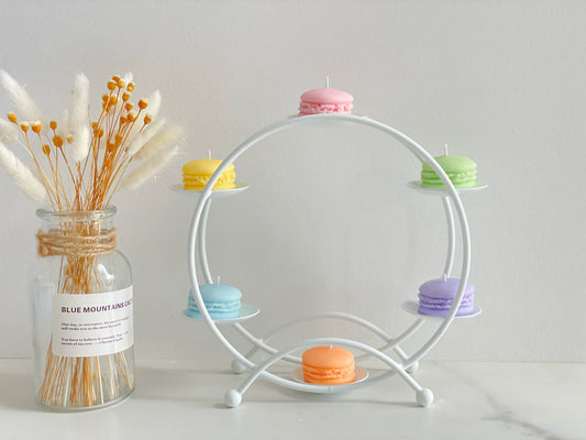 Macaron Candles Set