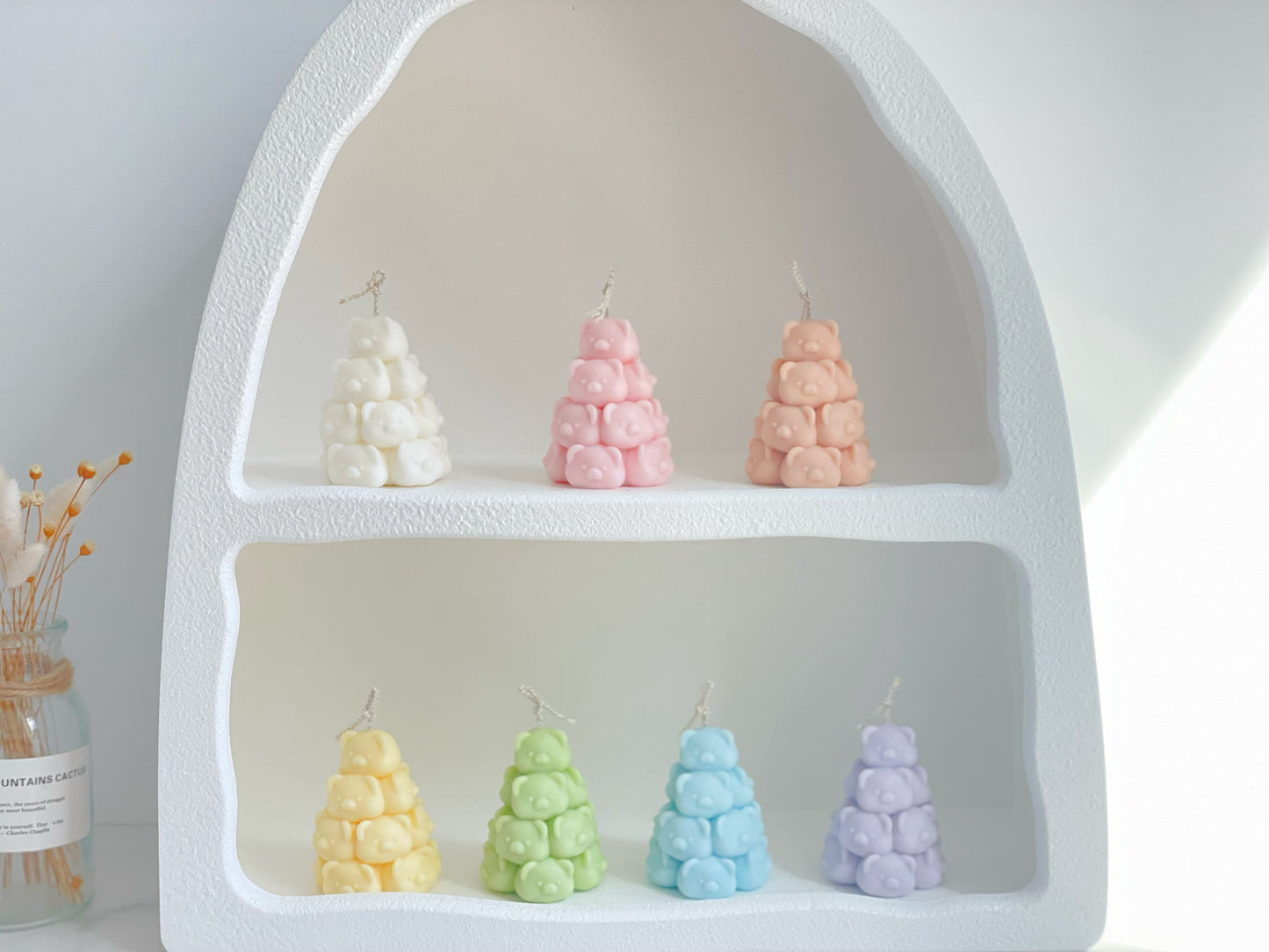 Piles of Piggy Candle
