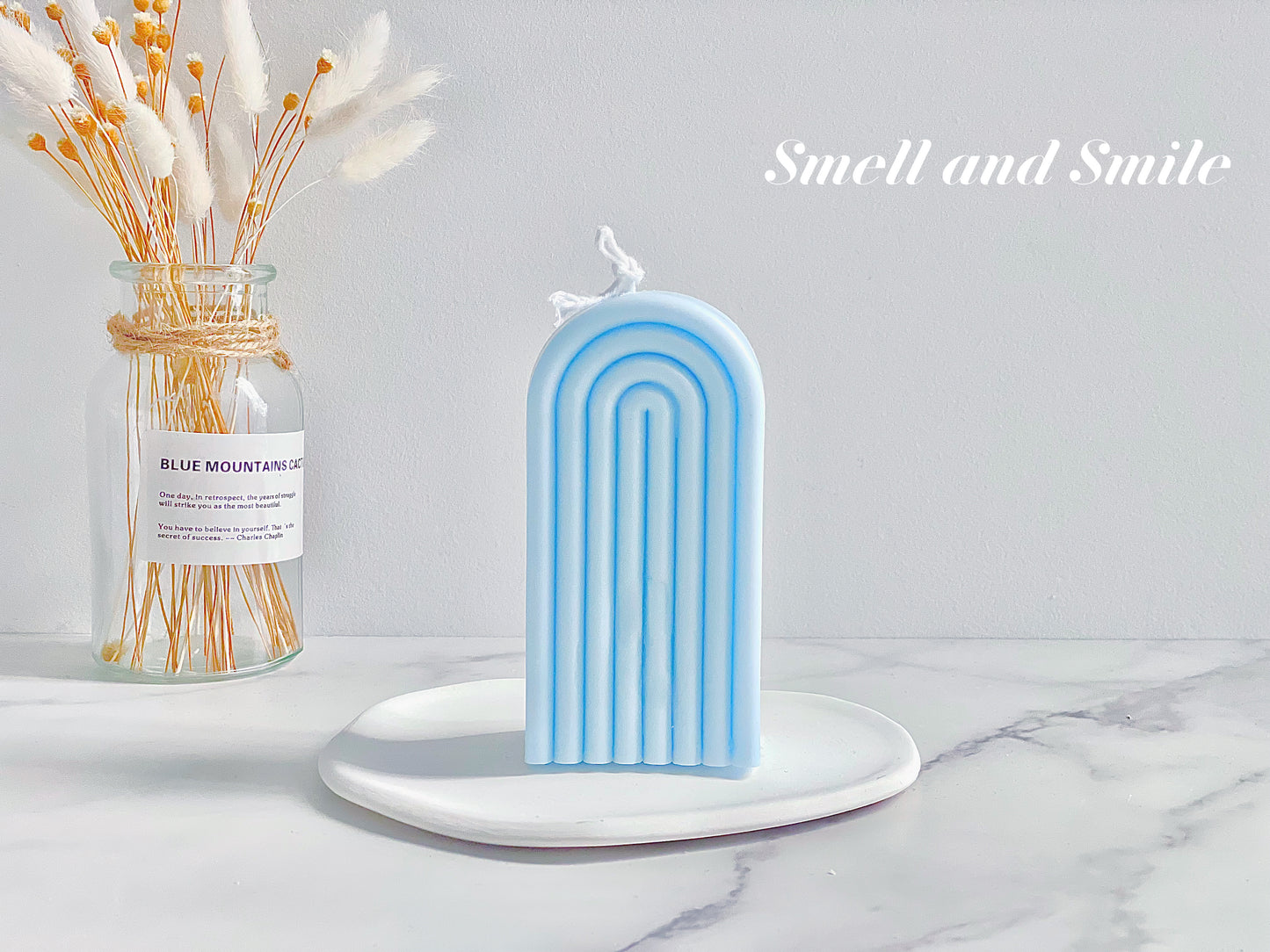 Ins Narrow Rainbow Candle