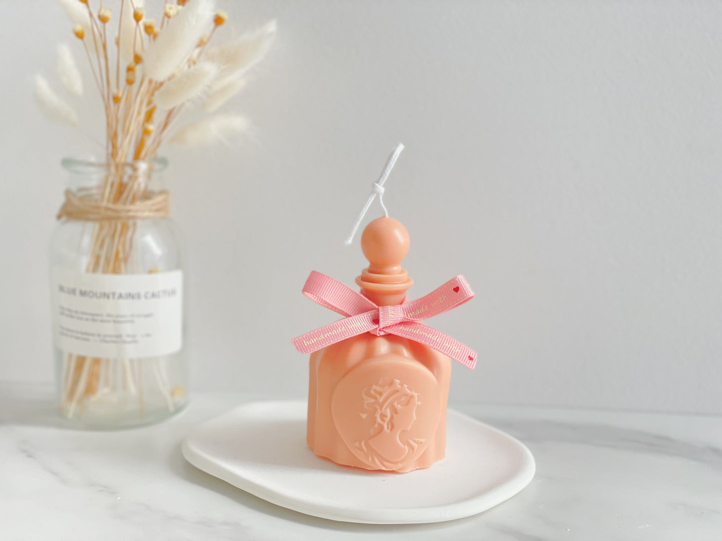 Vintage Perfume Bottle Candle