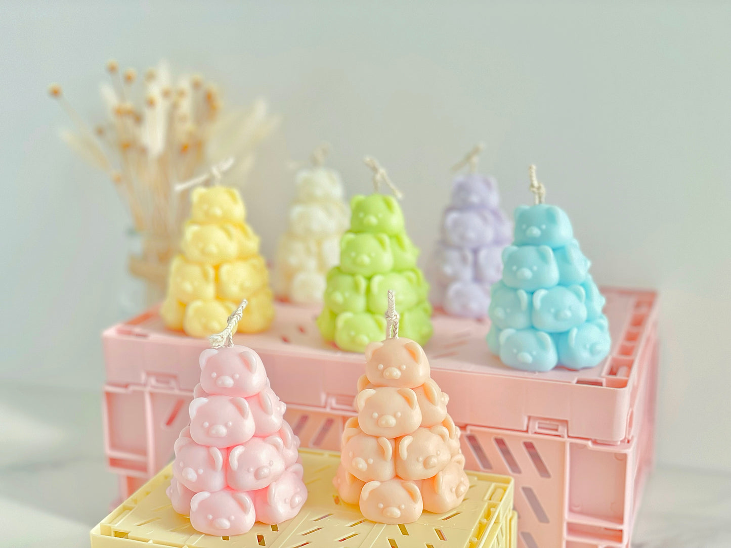 Piles of Piggy Candle