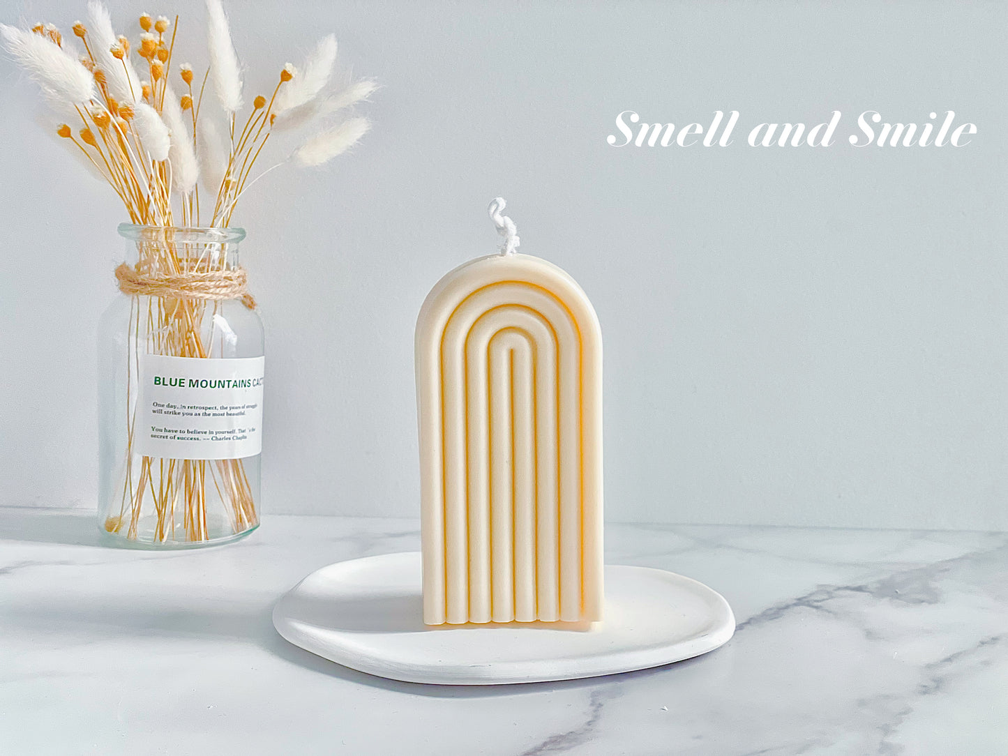 Ins Narrow Rainbow Candle