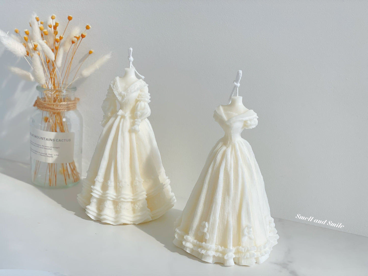 Vintage Dress Candle