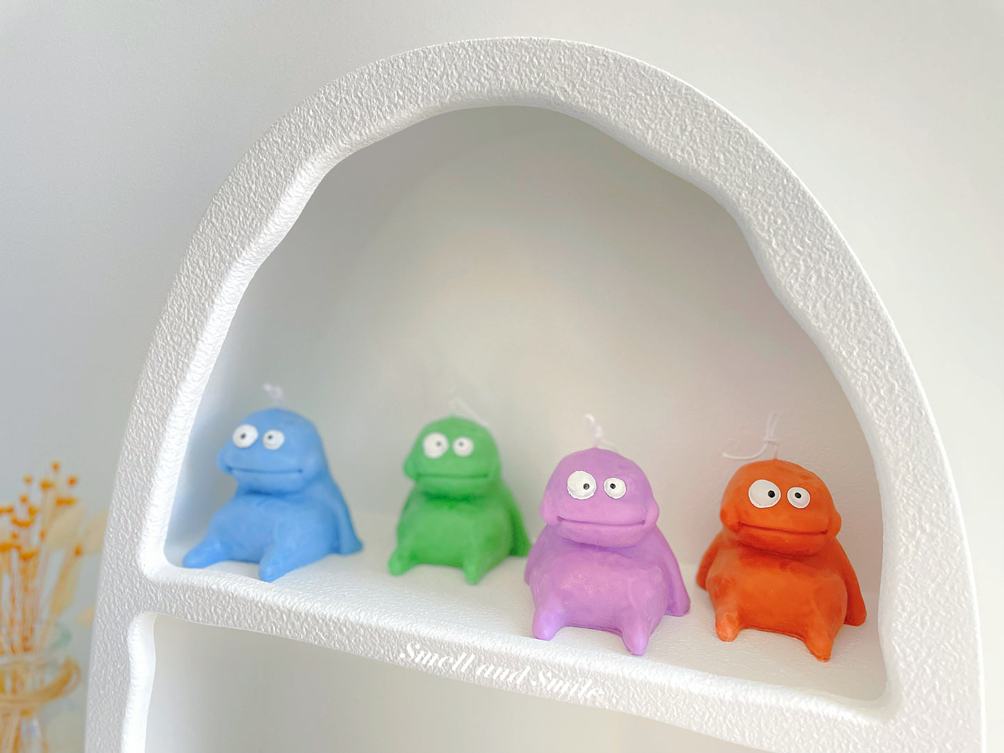 Monster Froggy Candle