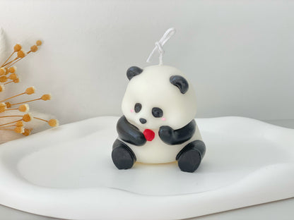 Panda Candle