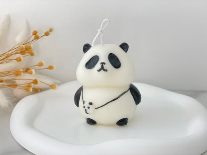 Panda Candle