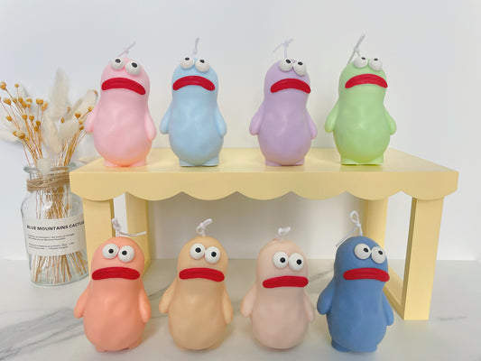 Monster Upset Candle