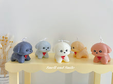 Load image into Gallery viewer, Bichon Frise Puppy Candle
