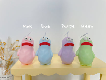 Monster Upset Candle