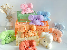 Load image into Gallery viewer, Fluffy Upside Down Teddy Bear Candle
