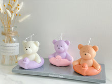 Load image into Gallery viewer, Bear Ride Duckie Candle
