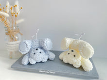 Load image into Gallery viewer, Fluffy Upside Down Teddy Bear Candle

