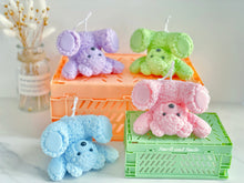 Load image into Gallery viewer, Fluffy Upside Down Teddy Bear Candle
