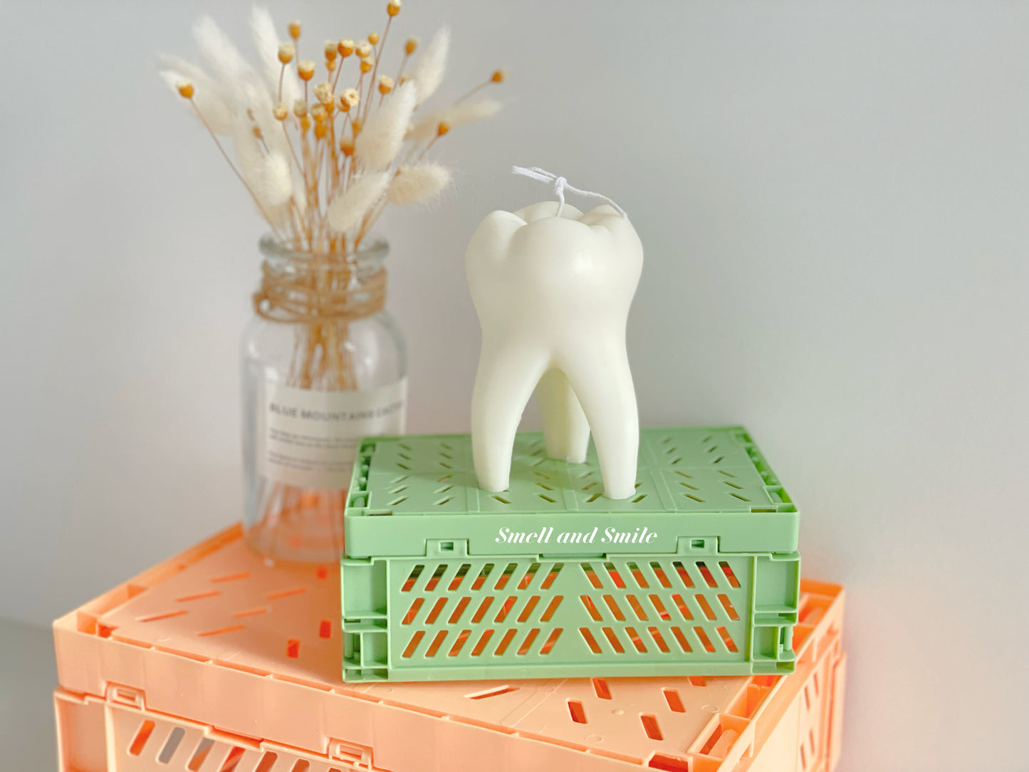 Large Tooth Candle
