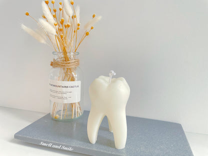 Large Tooth Candle