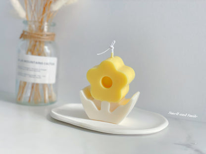 Ins Flower Candle