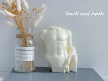 Load image into Gallery viewer, Ancient Male Torso Candle
