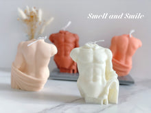 Load image into Gallery viewer, Ancient Male Torso Candle
