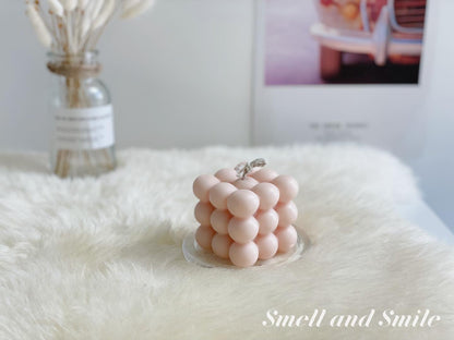 Big Bubble Cube Candle