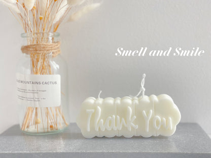 Bad Words Letter Candle