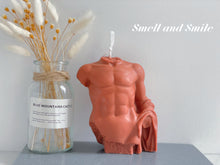 Load image into Gallery viewer, Ancient Male Torso Candle
