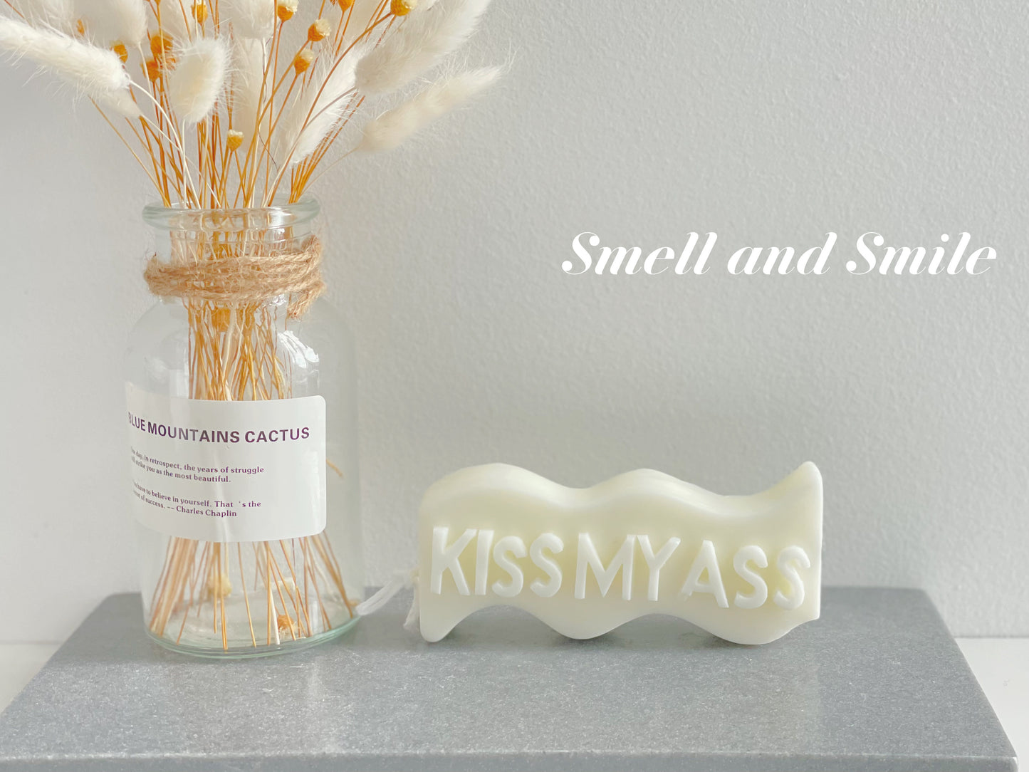 Bad Words Letter Candle