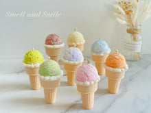 Load image into Gallery viewer, Icecream Cone Candle
