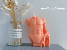 Load image into Gallery viewer, Ancient Male Torso Candle
