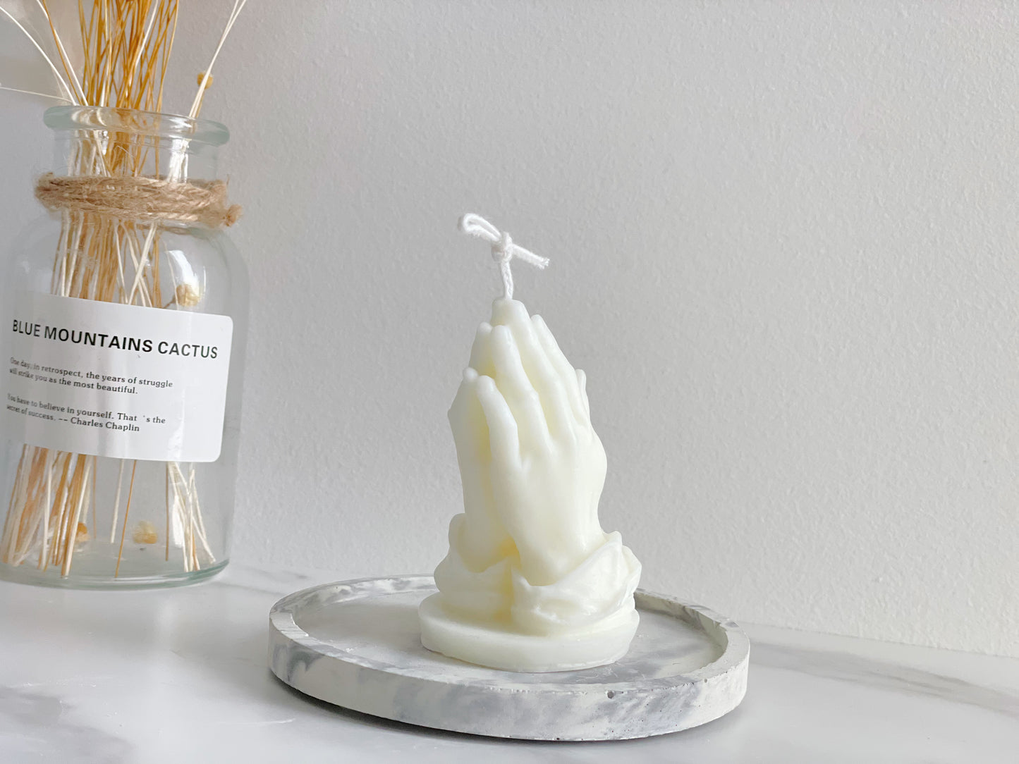 Praying Hand Candle
