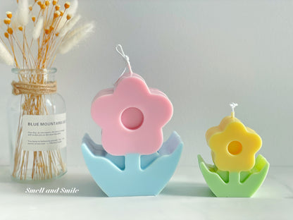 Ins Flower Candle