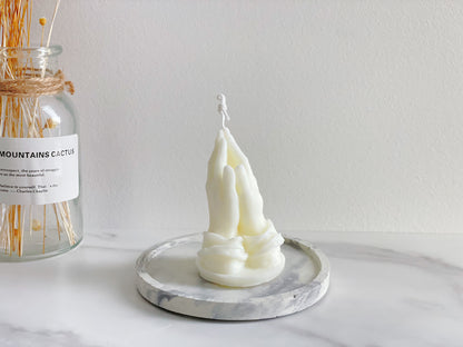 Praying Hand Candle