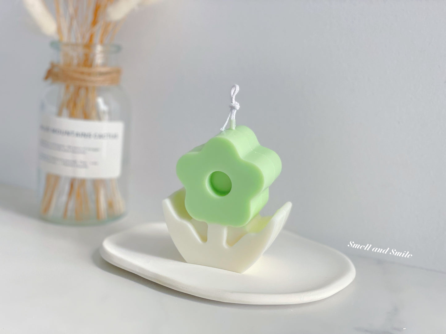 Ins Flower Candle