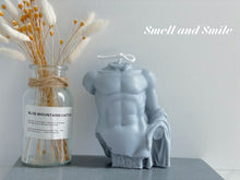 Load image into Gallery viewer, Ancient Male Torso Candle
